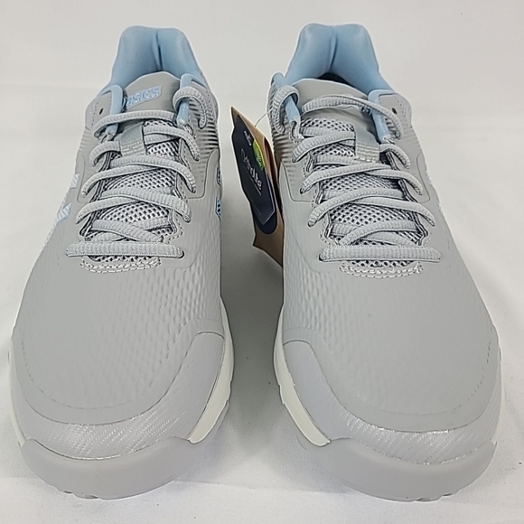 NEW Asics Women's Golf Gel-Course Ace Grey Blue Shoes Sz 8.5 NIB - Picture 2 of 8